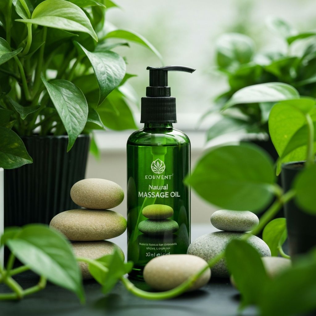 Natural massage oil